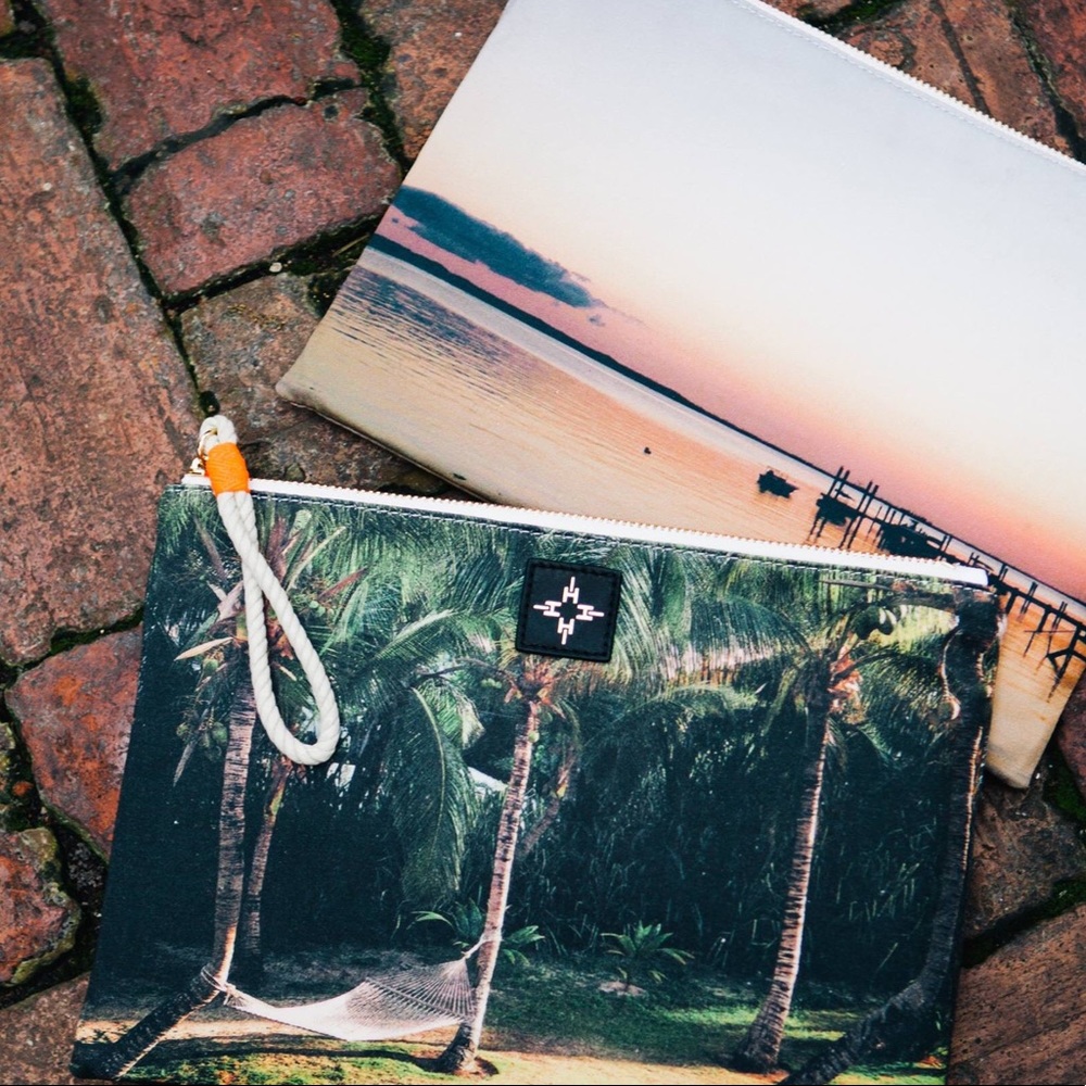 India Hicks Wristlet, palm (lower photo)